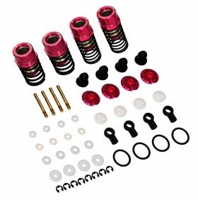 3RACING Sakura D4 57mm Aluminum Oil Damper Set For D4 - SAK-D4828/PK