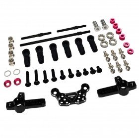 3RACING Sakura D4 RCM_Rear Camber Mixing Linkage - SAK-D4830/BK