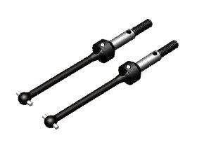 3RACING Sakura Zero Universal Shaft 44mm (Steel) (2) - SAK-40E