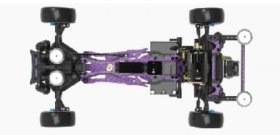 3RACING KIT-SAKURA D6 SPORT - Purple - KIT-SAKURAD6GA/PU