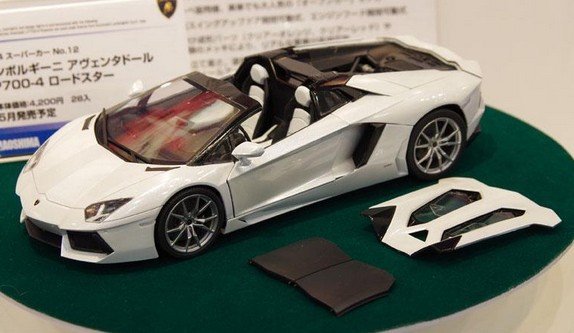 Aoshima 1/24  Lamborghini Aventador LP700-4 Roadster #AO-00865