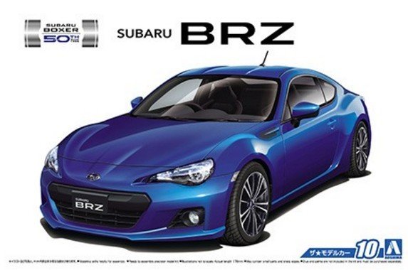 Aoshima 05161 - 1/24 Subaru BRZ ZC6 Subaru Boxer 50th Since 1966 No.10