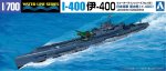 Aoshima 06659 - 1/700 Japanese Navy IJN Submarine I-400
