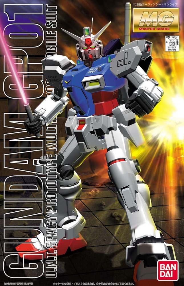 Bandai 5063822 - MG 1/100 Gundam GP01