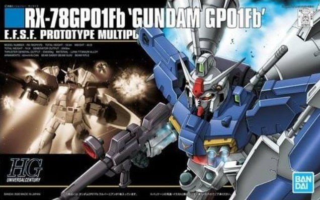 Bandai 5060392 - HGUC 1/144 Gundam GP01Fb RX-78 No.18