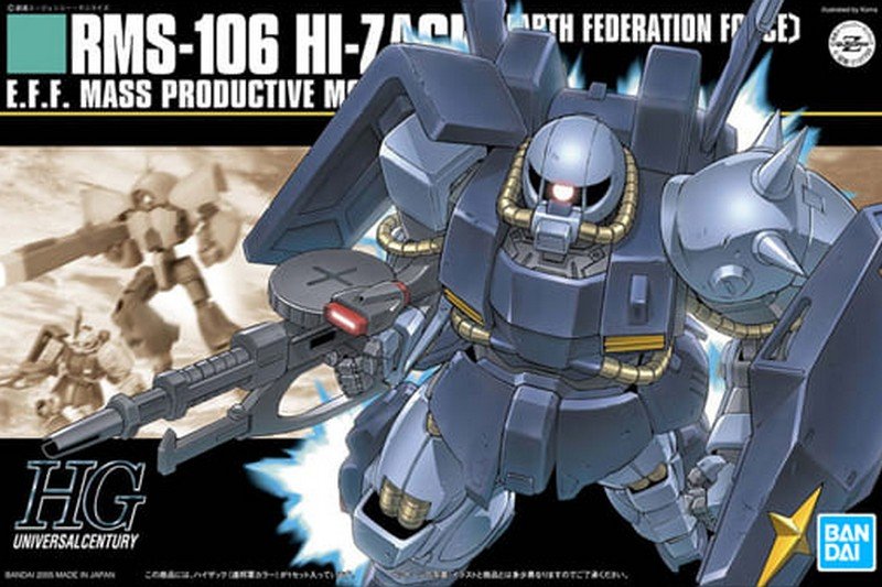 Bandai 5060659 - HGUC 1/144 RMS-106 Hi-Zack (Earth Federation Force) #055