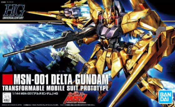 Bandai 5060970 - HG 1/144 MSN-001 Delta Gundam HGUC #136