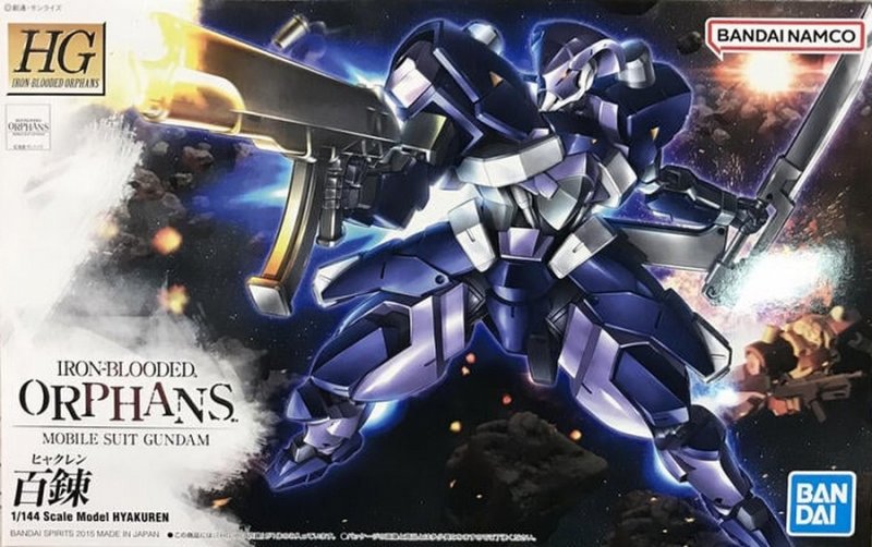 Bandai 5063831 - HG 1/144 Hyakuren Iron-Blooded Orphans #006