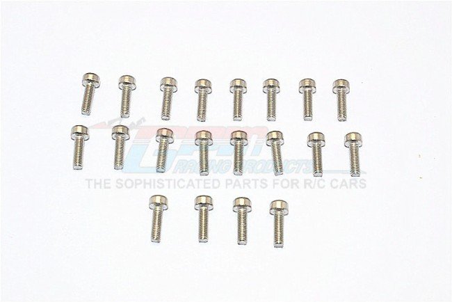 SUS304 Stainless Steel Cap Head Socket Screws M3x25mm - 20pcs - GPM SUS3X25