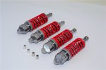 TRAXXAS REVO Alloy Front/Rear Adjustable Spring Dampers (85mm)with Alloy Ball Ends - 2prs set - GPM TRV085N/2