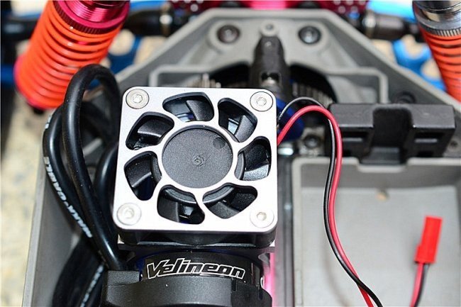 traxxas slash 4x4 cooling fan