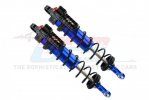 TRAXXAS SLEDGE MONSTER TRUCK Aluminum 6061-T6 Rear L-shape Piggy Back Adjustable Spring Dampers 143mm - 2pc set - GPM SLE143R/L