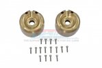 TRAXXAS TRX4 TRAIL CRAWLER Brass Outer Portal Drive Housing (Front Or Rear) heavy Edition - 18pc set - GPM TRX4021XB