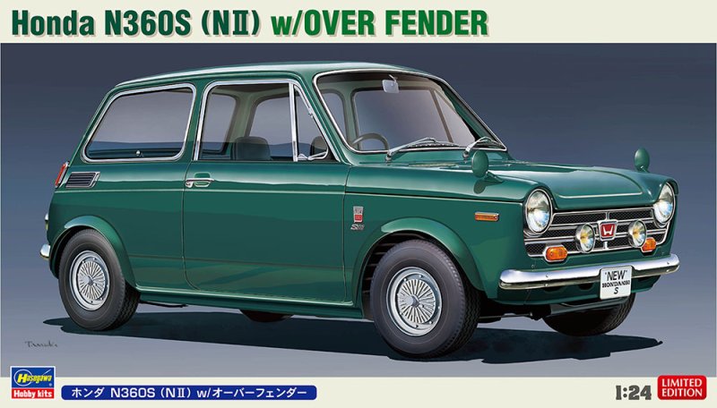 Hasegawa 20659 - 1/24 Honda N360S (N II) w/Overfender