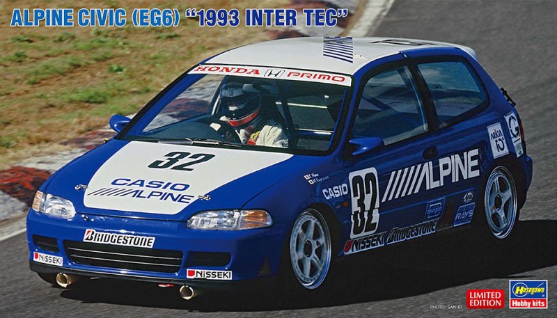 Hasegawa 20688 - 1/24 Alpine Civic EG6 1993 Inter TEC
