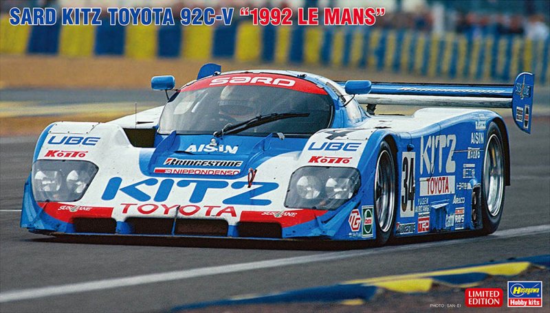 Hasegawa 20706 - 1/24 Sard Kitz Toyota 92C-V 1992 Le Mans