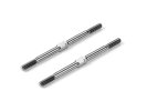 HUDY 992355 Titanium Adjustable Turnbuckle 55mm M3 L/R (2)