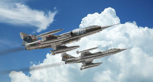 Italeri 2514 - 1/32 F-104 Starfighter G/S RF Version Upgraded Edition