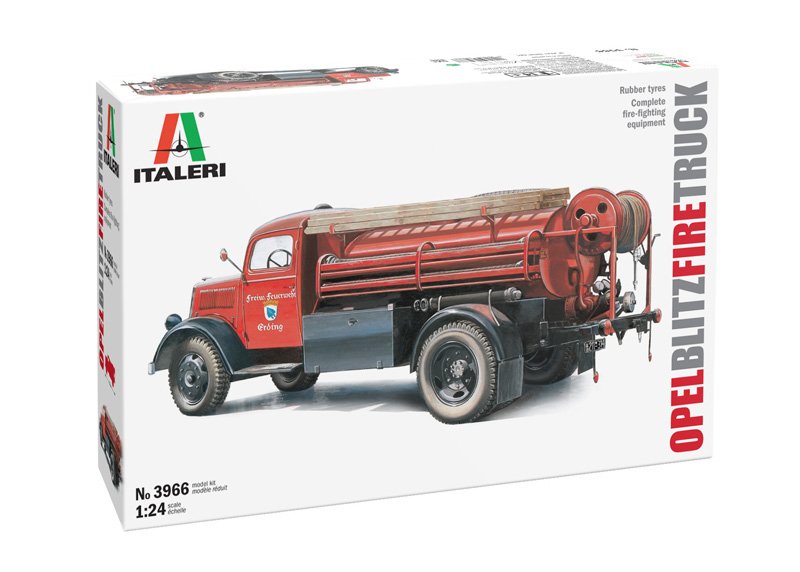 Italeri 3966 - 1/24 Opel Blitz Fire Truck