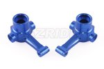 Tamiya TL-01/GF-01/WR02CB Aluminum Front Knuckle Arms (Dark Blue)