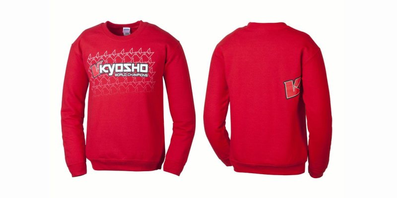 Kyosho 88007XL - Kfade 2.0 Sweat Non-hood Red X Large