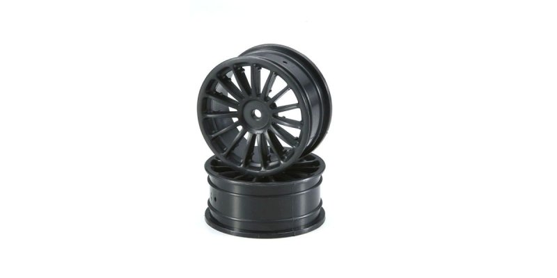 Kyosho VZH003BKB - Wheel (15-Spoke/Black/24mm/2pcs)