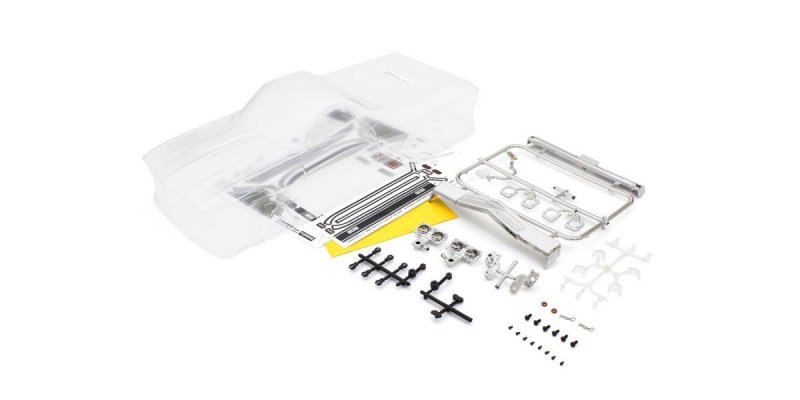 Kyosho FAB705S - Chevy ElCamino SS396 Non-Decoration White BodySet