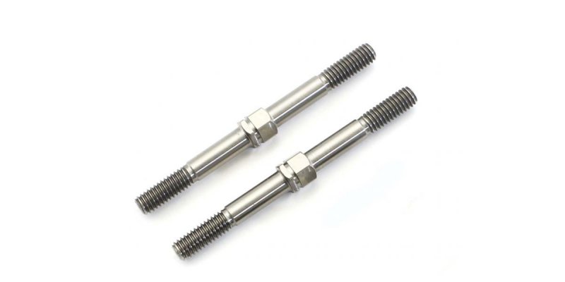 Kyosho TBT0450B - Turmbuckle Rod (Titanium/4x50/2pcs)