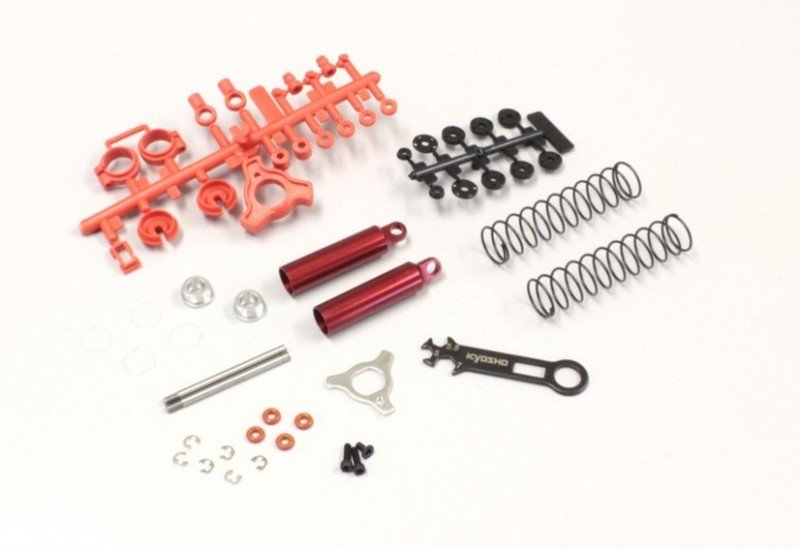 Kyosho OT236R - Rear Shock Set (Red) for Optima 30617