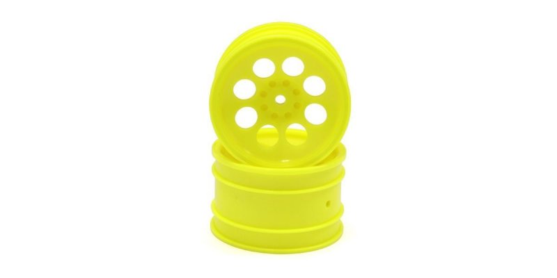 Kyosho OTH245Y - 8Hole Wheel50mm(Yellow/2pcs/OPTIMA)