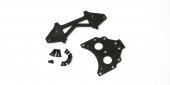 Kyosho SCW022B - Long WB Rear Plate set (273mm/Carbon)