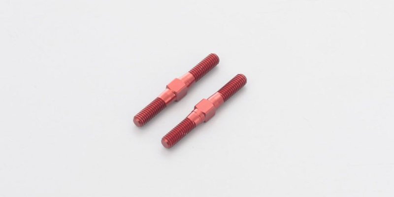 Kyosho TFW003 - Hard Upper Rod(3x25mm/2pcs/Red/TF-5)