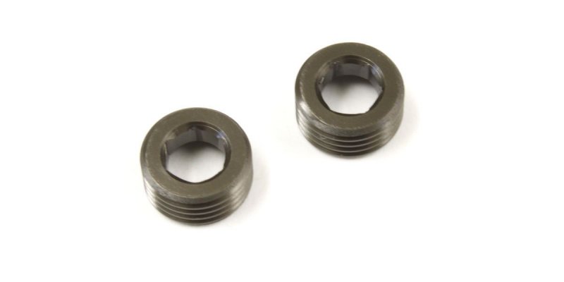 Kyosho VZ481GMB - 10mm Screw Cap (Gunmetal/2pcs/FM338)