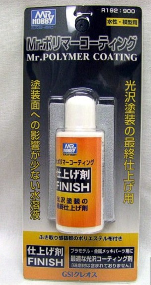 Mr.Hobby GSI-R192 - GSI Creos Mr. Polymer Coating Finish 25ml with Applicator