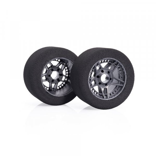 Serpent SER302068 Wheel/tyre set foam fr 35sh