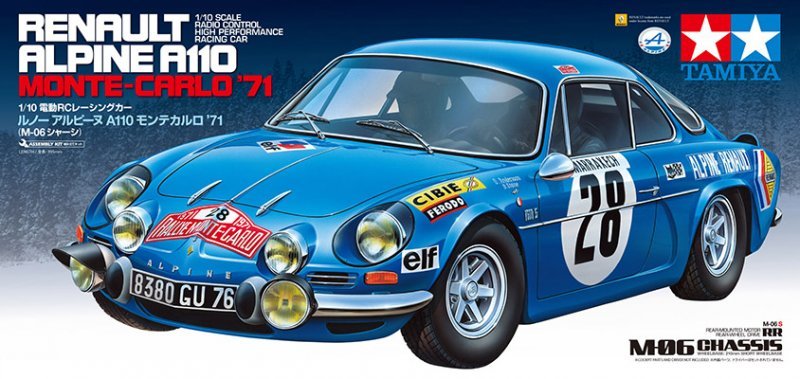 tamiya alpine a110 rc