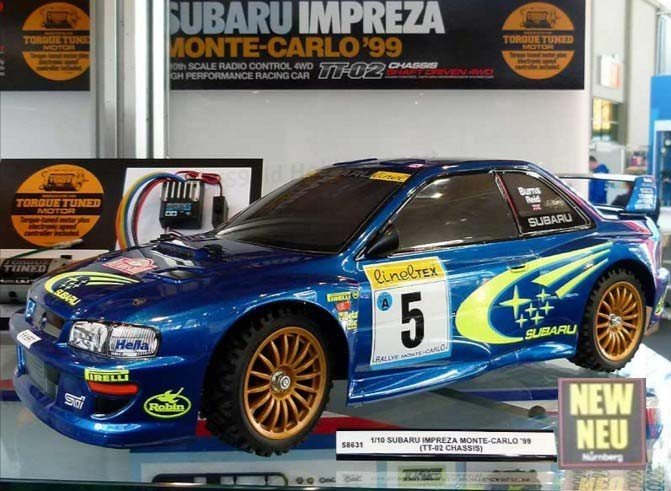 tamiya tt 02 impreza