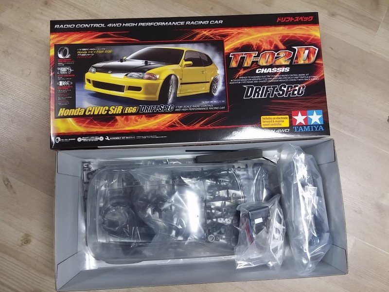 tamiya tt02d civic