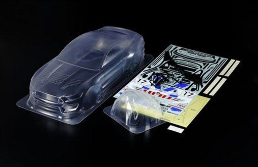 Tamiya 47444 - 1/10 Ford Mustang GT4 Lightweight Body Parts Set