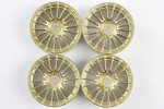 Tamiya 84153 - RC Med Narrow 18-Spoke Wheels - Gold / 0