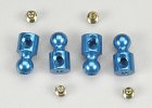 Tamiya 53644 - Aluminium Stabilizer End Blue OP-644