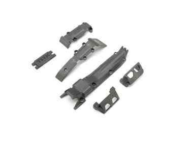 Traxxas (#7037) FRONT / REAR SKIDPLATE