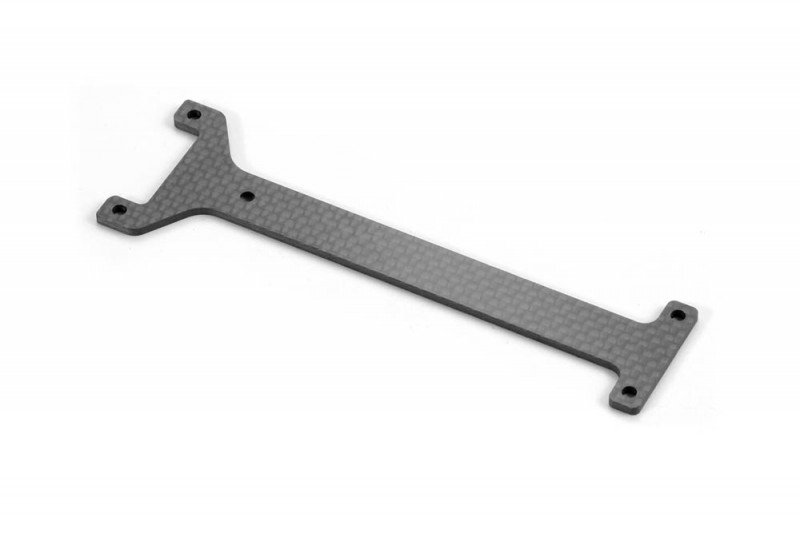 XRAY 361166 Graphite Front Upper Deck 2.0mm - Short