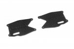 XRAY 353194 XB8 Graphite Rear Lower Arm Plate (2)