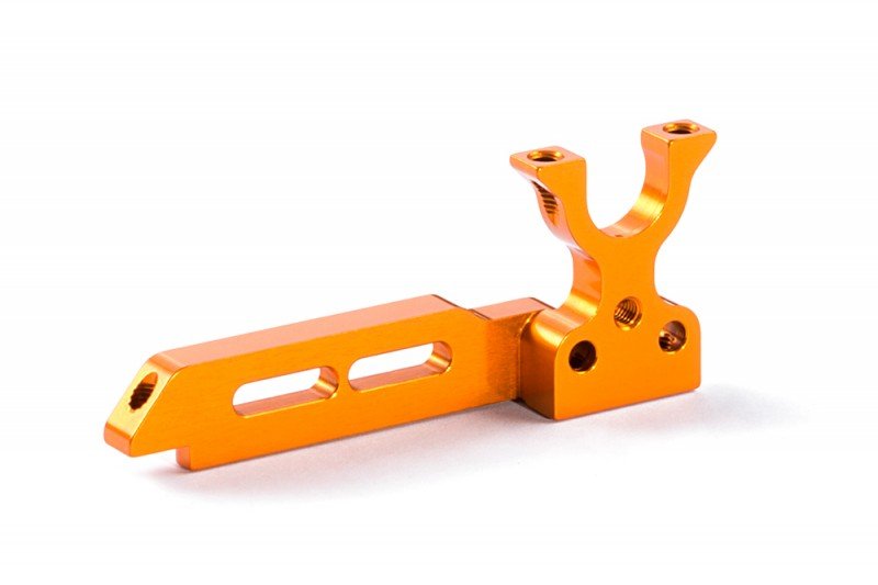 XRAY 303067-O T4\'17 Aluminum Motor Mount - Orange