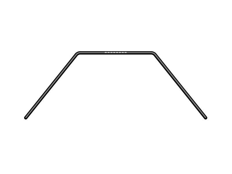 XRAY 303828 - X4 ANTI-ROLL BAR - Rear 1.8 MM