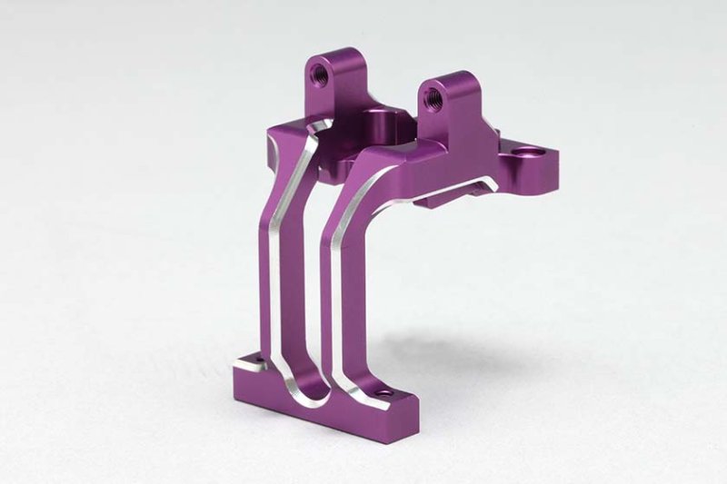 Yokomo Y2-302DP Aluminum Integrated front bulkhead (Purple) for YD-2