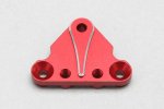 Yokomo Y2-202RA Aluminum curved slide rack base (Red) for YD-2