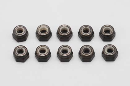 Yokomo ZC-N3LA M3 Nylon Lock Nut 10pcs.