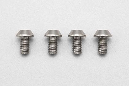 Yokomo RP-041-05A M3x5mm High Precision Cutting Titanium button head socket screw